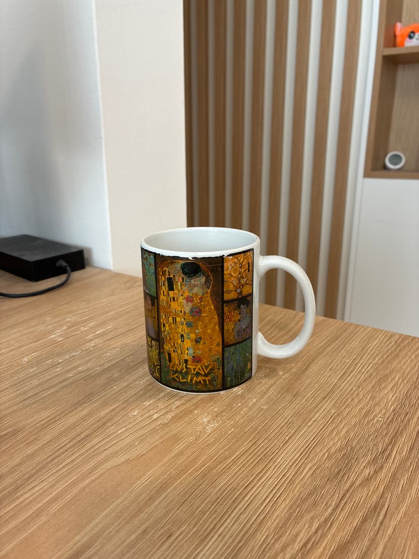 Before — phone photo of product